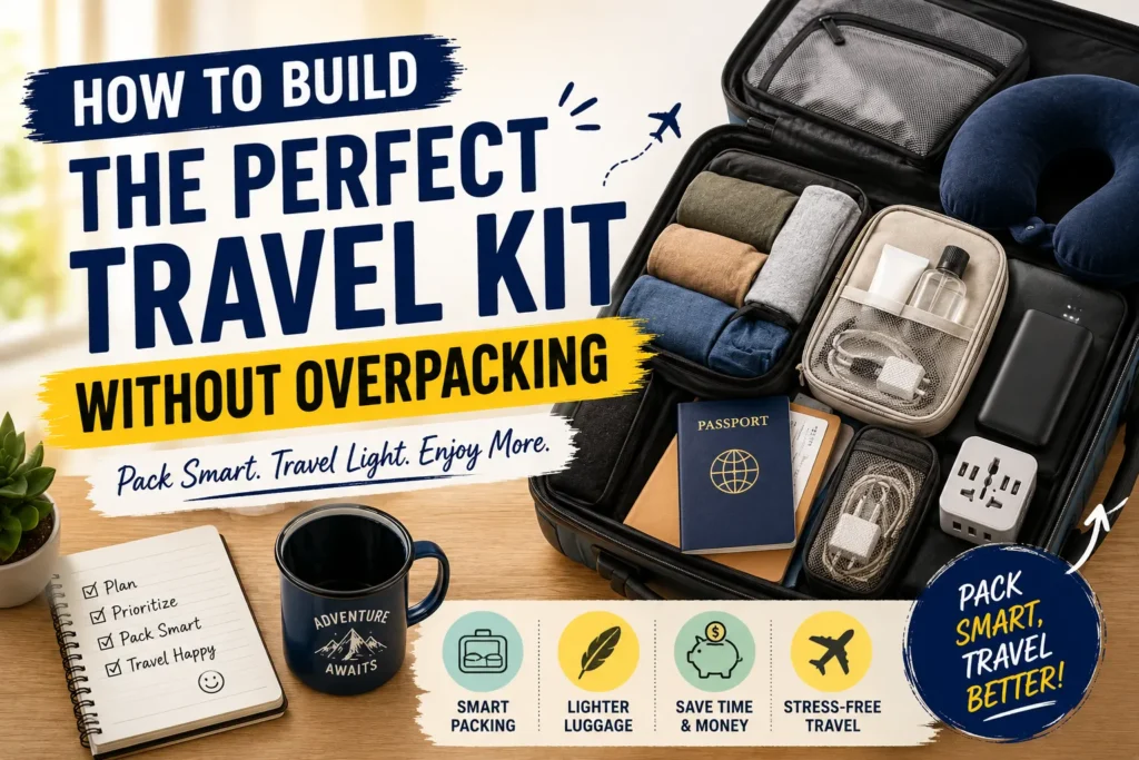 How to Build the Perfect Travel Kit Without Overpacking